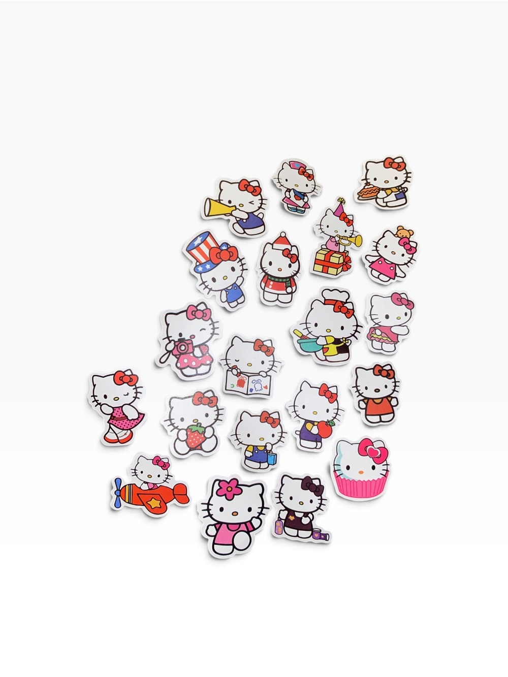 40 Hello Kitty Colorful Character Sticker Set - Picture 2 of 2